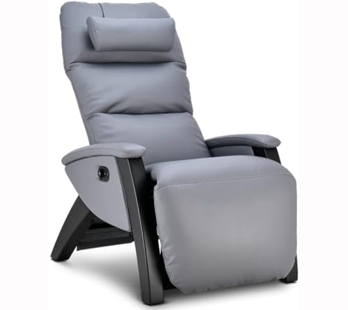 Svago Lite 2 SV210 Dual Power Zero Gravity Recliner with Heat and Air Massage - Grey H555085