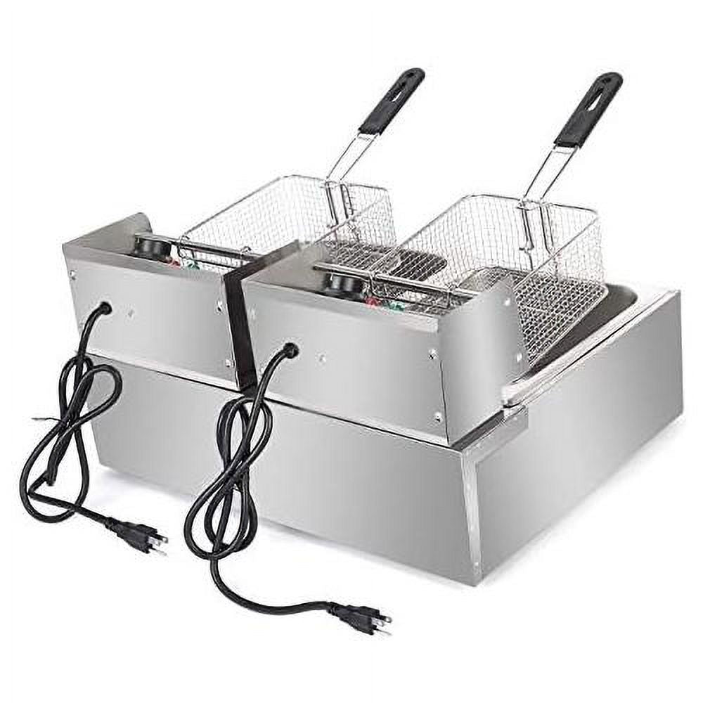 12L 5000W Electric Dual Deep Fryer G67543