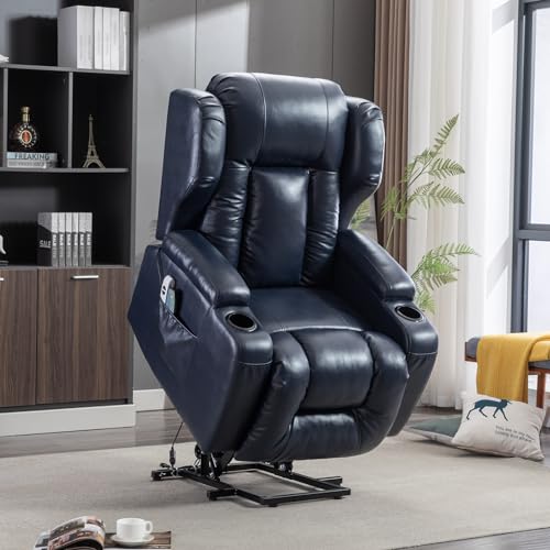 Electric Power Lift Recliner Chair with Massage & Heat for Elderly W997629