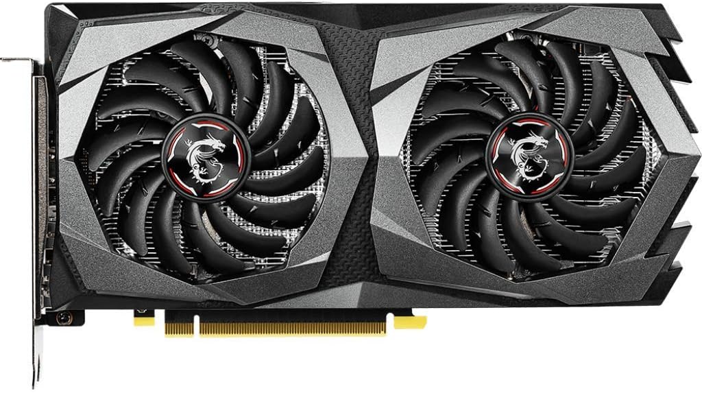 MSI Gaming GeForce GTX 1650 4GB GDDR6 Dual Fan OC Graphics Card K617