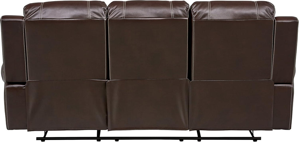 Cambridge Clark Two Piece Sofa and Loveseat Set, Brown R558