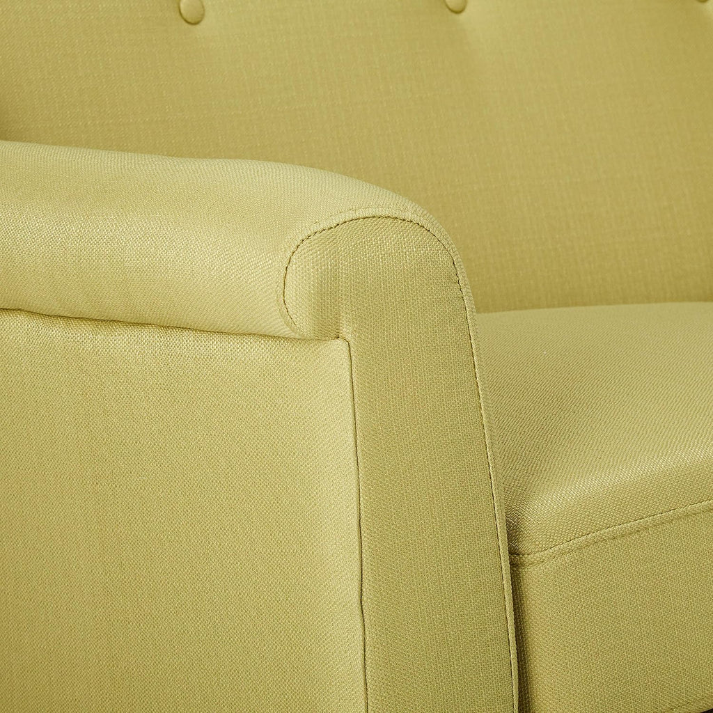 Christopher Knight Home Grace Fabric Sofa, Light Green S962