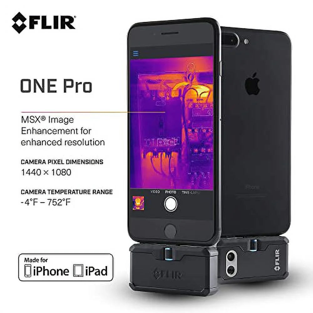 FLIR ONE Pro iOS Professional Thermal Camera for Smartphones Y28872