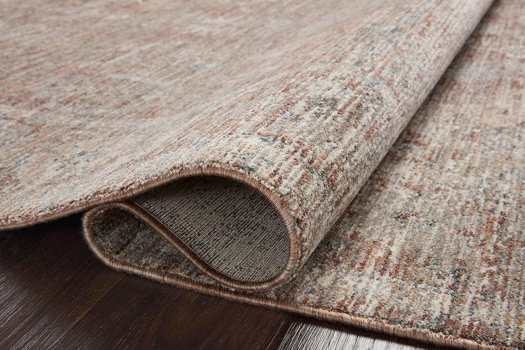 Loloi Magnolia Home by Joanna Gaines x Millie Brick/Fog 7'10" x 10' Area Rug T47527