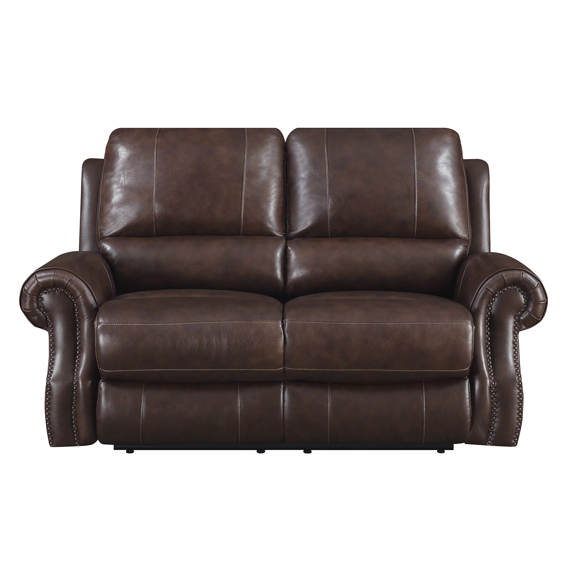 Picket House Furnishings Williams Power Motion Loveseat Saddle Brown U128357