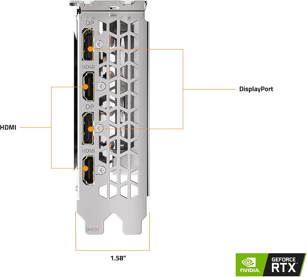 GIGABYTE GeForce RTX 3060 Ti Vision OC 8G Graphics Card Q775668