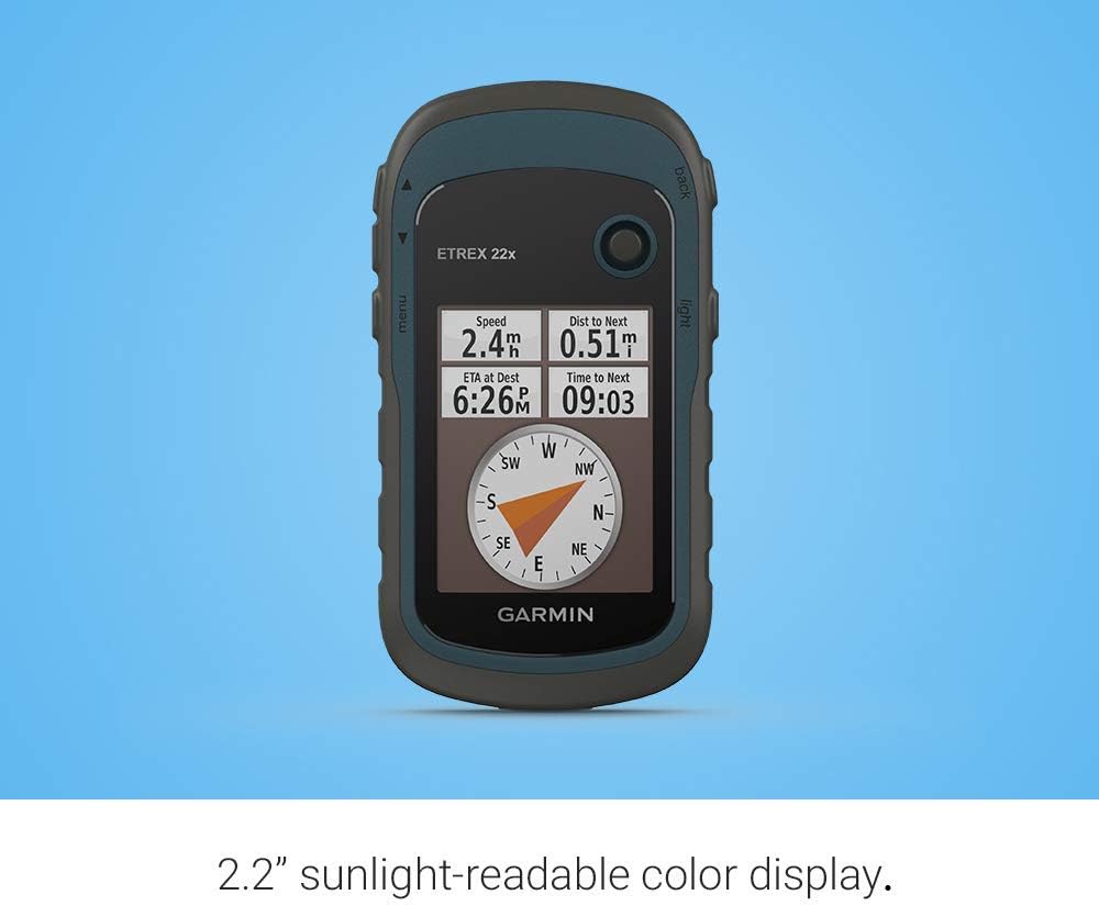 Garmin eTrex 22x Rugged Handheld GPS Navigator (Renewed) V8007