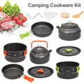 ZTOO 10 Piece Aluminum Camping Mess Kit