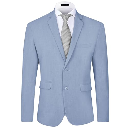 MAGE MALE Mens Casual Blazer Lightweight Suit Jacket T133