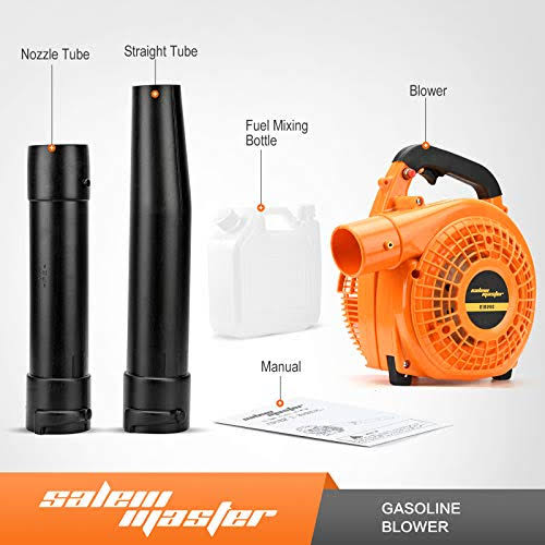 Salem Master 26cc 2-Cycle Gas Powered Leaf Blower, Cordless Handheld M399033