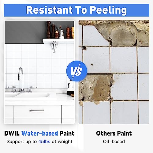 Tub and Tile Refinishing Kit with Tools, Semi-Gloss White, Water Based, 25-30 sq.ft V933