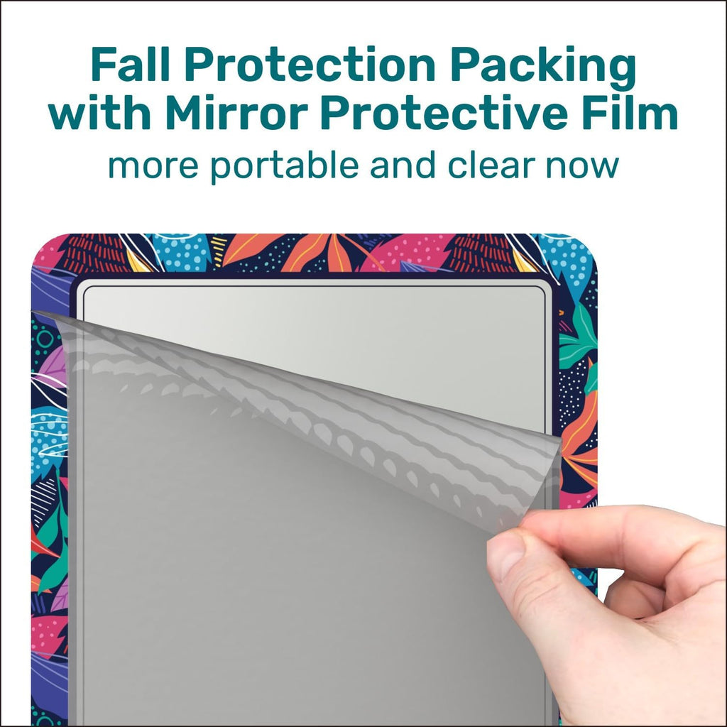Magnetic Locker Mirrors for Girls 5x7 Inch 2 Pack O645397