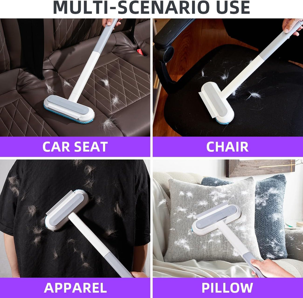 Cat Hair Remover Furniture Reusable Lint Roller Pet Hair Removal Tool N5392