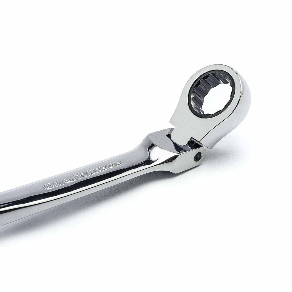 GearWrench 85298 9 Piece X-Beam SAE Flex Combination Ratcheting Wrench Set K744