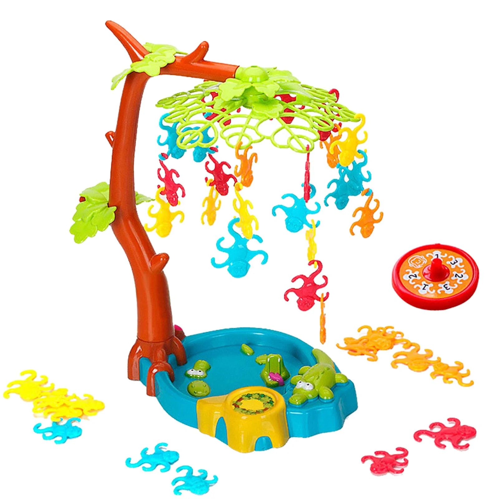 Monkey Balancing Game with Hanging Monkeys E910