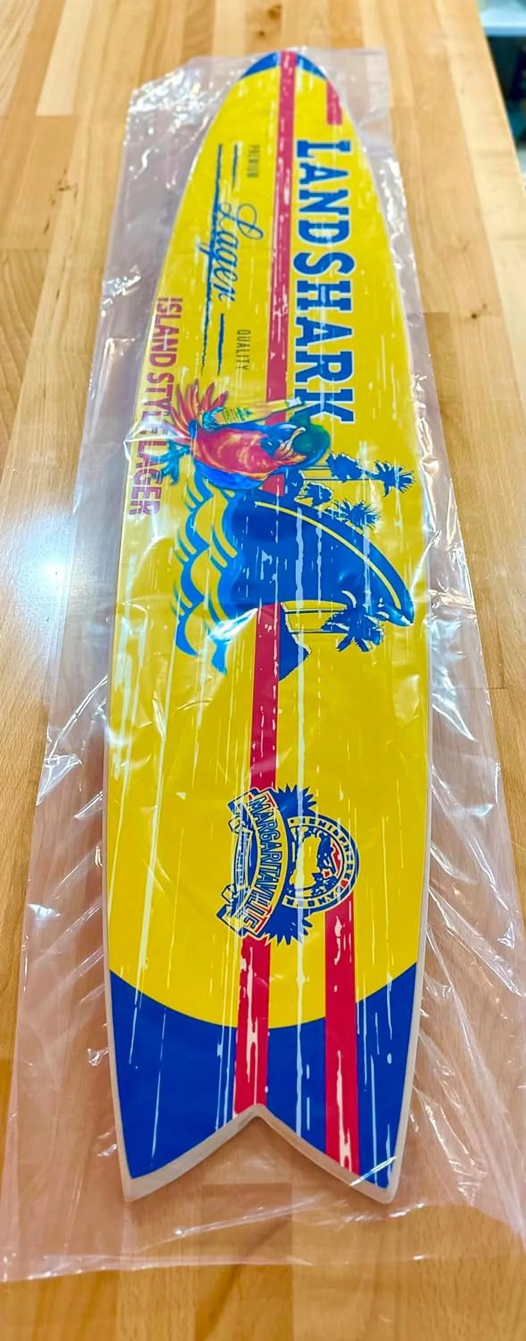 Landshark Parrot Fishtail Surfboard 46.5" A88294