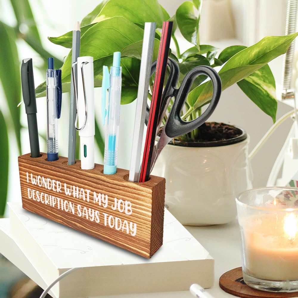 Funny Pen Holder for Desk Office Decor Gifts for Coworkers G943