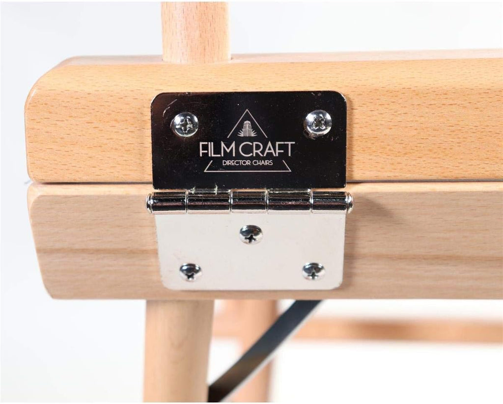 FILMCRAFT Studio Director's Chair 30" Bar Height, Blue Canvas H9477