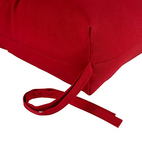 Greendale Home Fashions 72 x 22-inch Outdoor Chaise Lounge Cushion, Cinnamon Stripe O9479