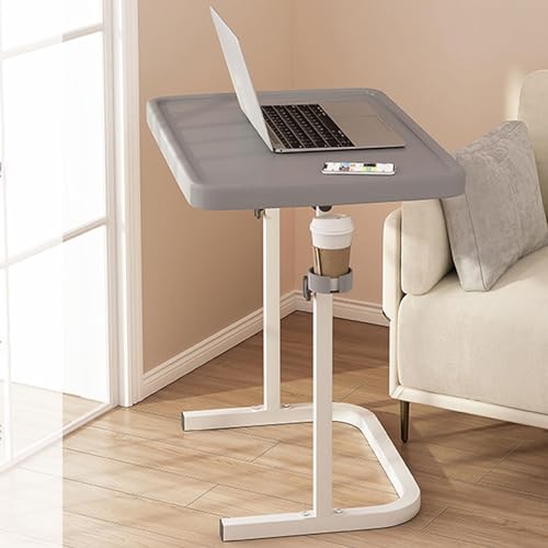 Folding Couch Table Tray with Cup Holder, Height Adjustable D76188