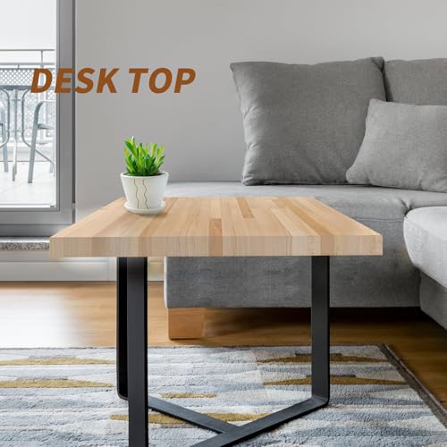 Hardwood Maple Butcher Block Counter Top 36" x 25" Polished Wood Table Top I9324