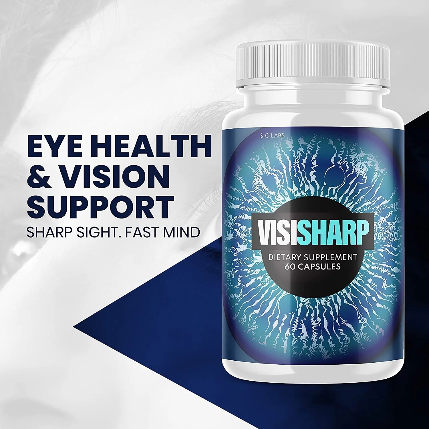 VisiSharp Eye Health Supplement - 120 Capsules C665