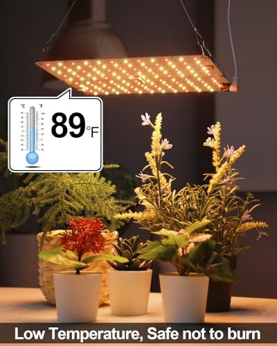 Grow Light for Indoor Plants, 20W Full Spectrum LED with On/Off Switch V65189