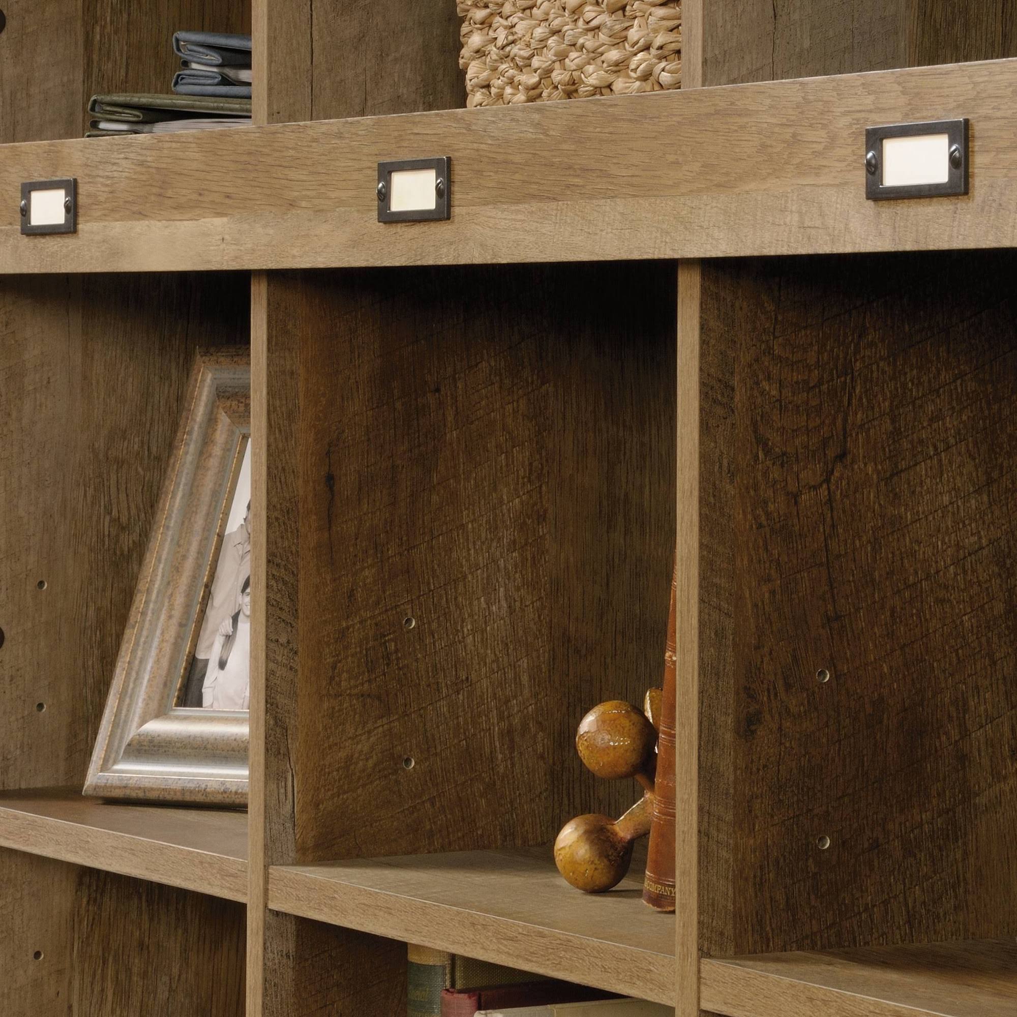 Sauder Adept Storage Credenza - Craftsman Oak Q883
