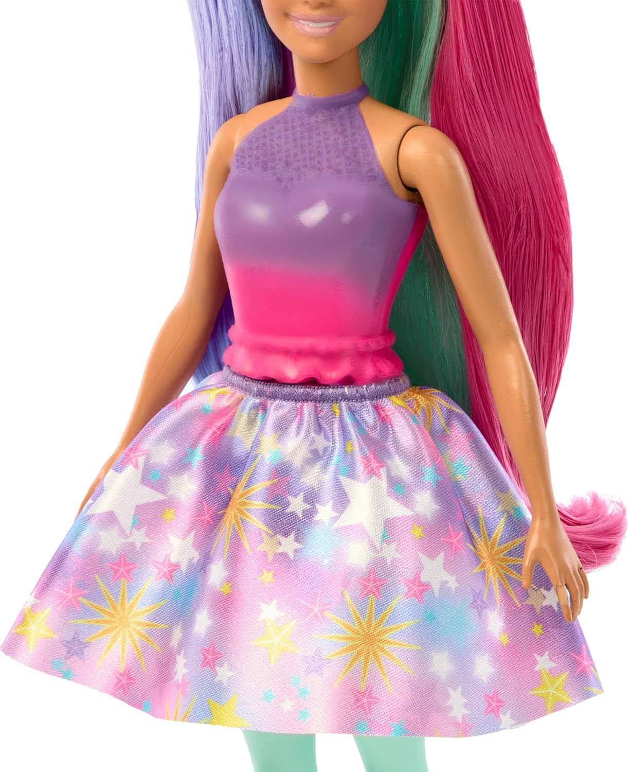 Barbie A Touch of Magic Doll & Accessories Set with Fantasy Outfit L62265