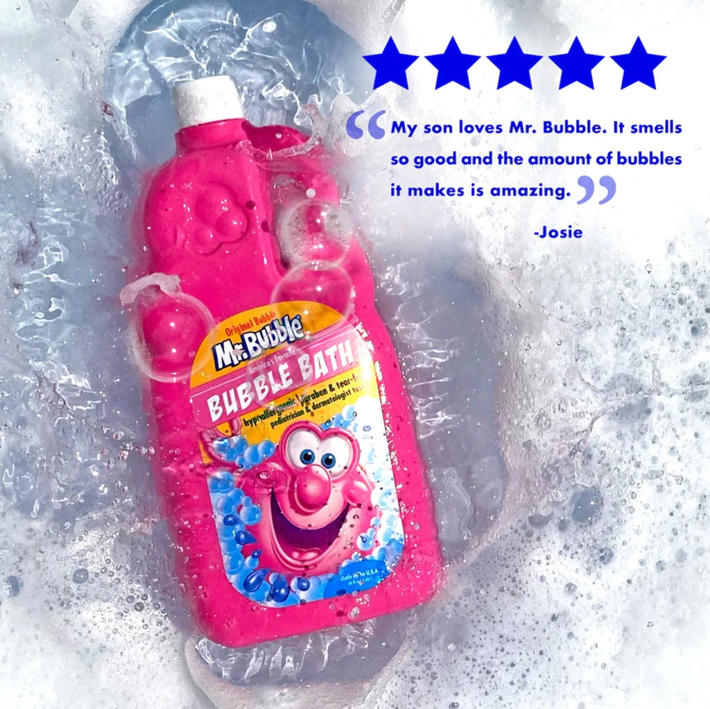 Mr. Bubble Original Bubble Bath, Bubblegum Scent, 16 fl oz G4413