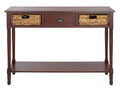 Safavieh Christa Console Table with Storage - Cherry