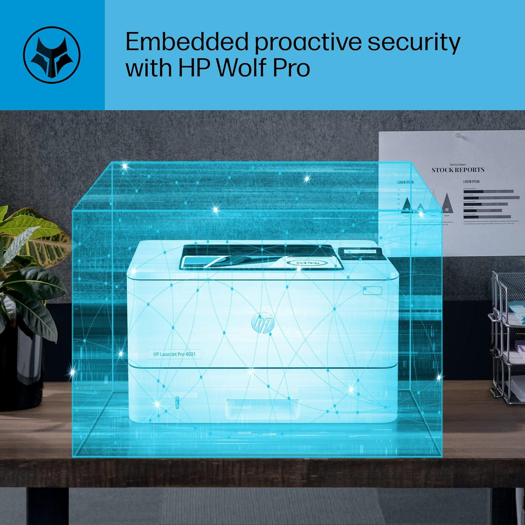 HP LaserJet Pro 4001ne Black & White Printer K137