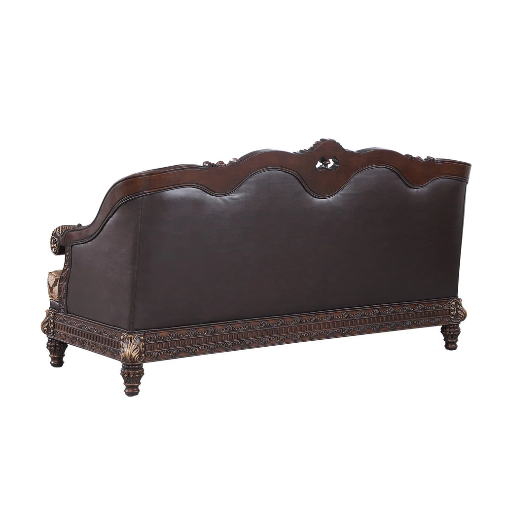 Marquess 2-Piece Faux Leather Sofa and Loveseat Set K3297