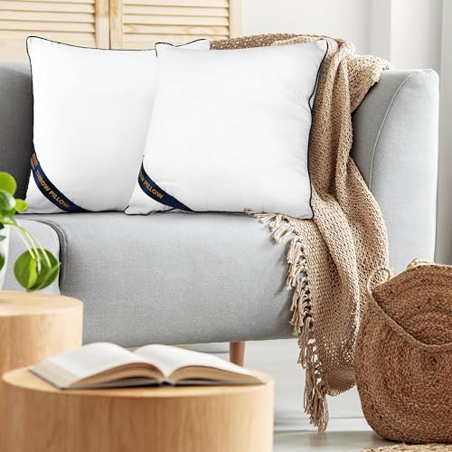 Utopia Bedding Throw Pillow Inserts 18 x 18 Inches, Pack of 2, White B1447