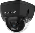 Amcrest UltraHD 4K (8MP) Outdoor Security POE IP Dome Camera, 98ft NightVision, 2.8mm Lens, IP67 Weatherproof, IK10 Vandal Resistant Dome, 256GB MicroSD Recording, Black (IP8M-2493EB-V2)