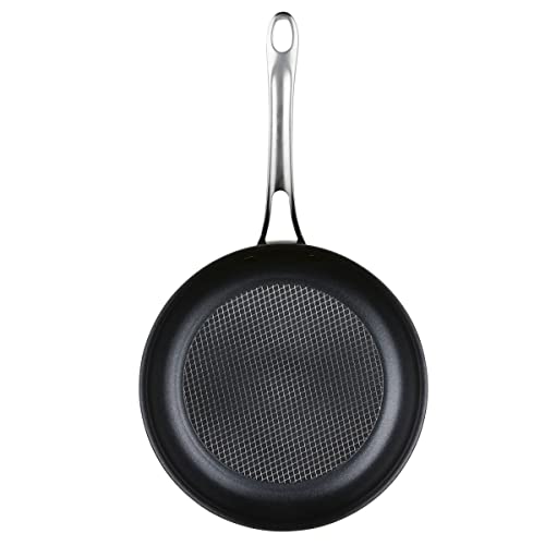 Anolon X Hybrid Nonstick Cookware Set, 12 Piece, Charcoal Gray B384083