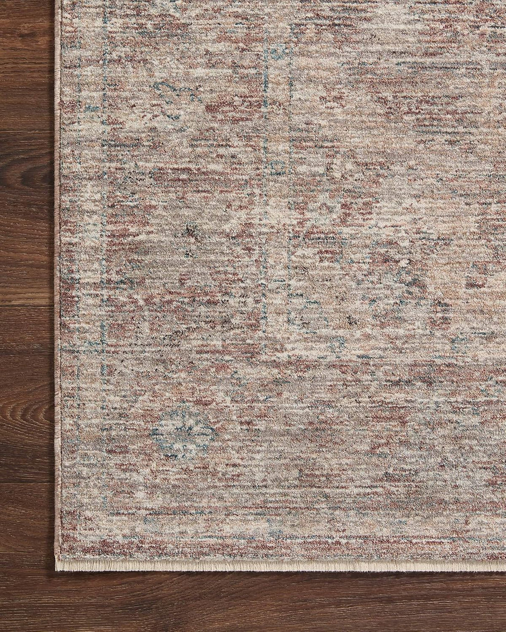 Loloi Magnolia Home by Joanna Gaines x Millie Brick/Fog 7'10" x 10' Area Rug T47527