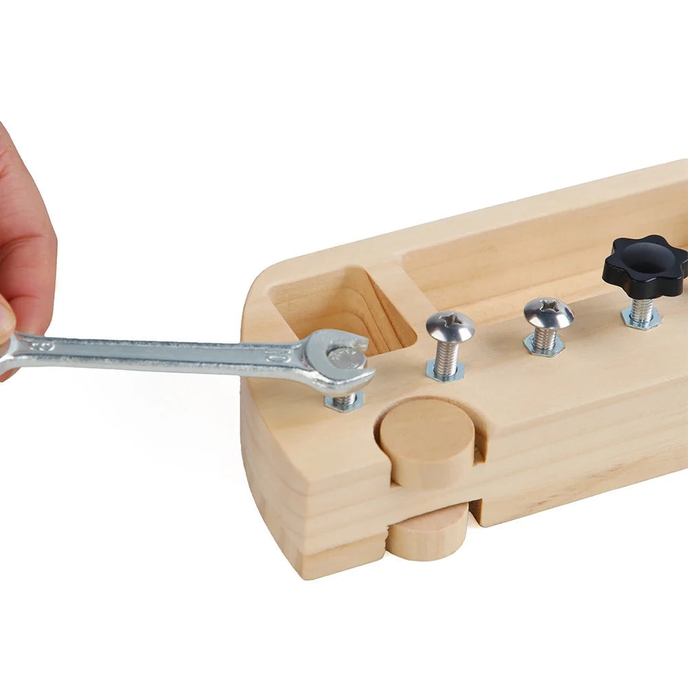 Pcapzz Montessori Screw Driver Board for Kids, Educational Learning Toy P2905