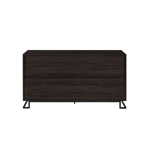 Walker Edison Togo 6-Drawer Dresser, 56 Inch, Coastal Oak G313