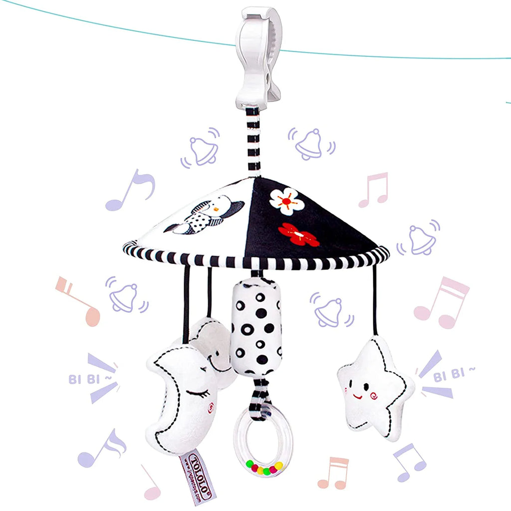 Car Seat Toys for Babies,Hanging Baby Toys,Clip on Stroller Toy for 3 6 to 18 Months,Hanging Rattle Toys for Babies,Hanging Toys for Baby Gym, Newborn Baby Toys 0 3 Months,Infant Toys