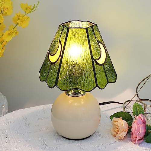 Mushroom Stained Glass Table Lamp with E26 Bulb D666780