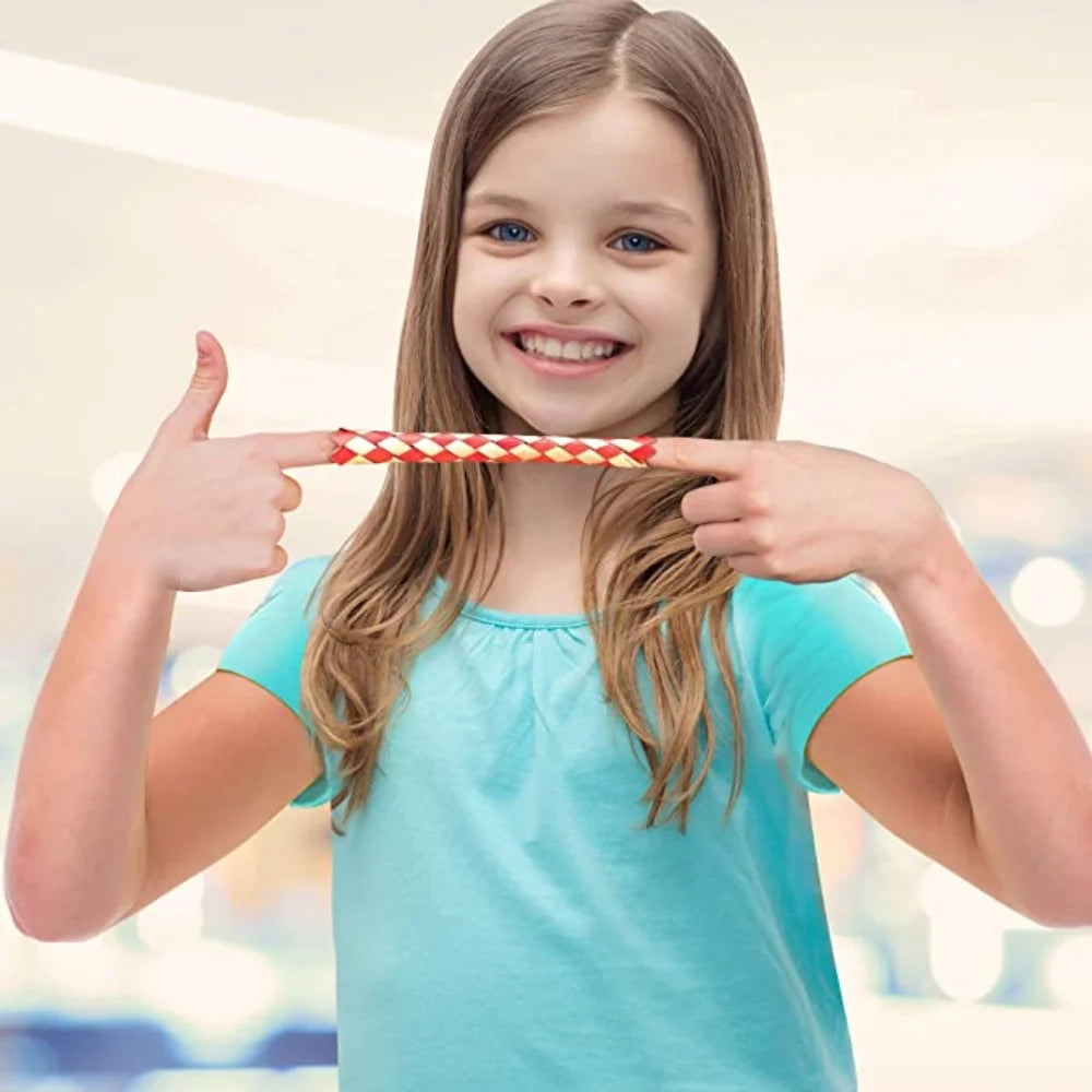 PEACNNG Finger Traps Bulk Pack of 72 Classic Chinese Bamboo Finger Traps for Kids and Adults E159