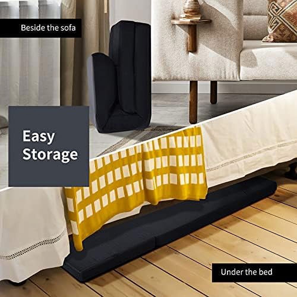 GEROBOOM Folding Sofa Bed with Pillow, Convertible Sleeper Chair for Adults E75308