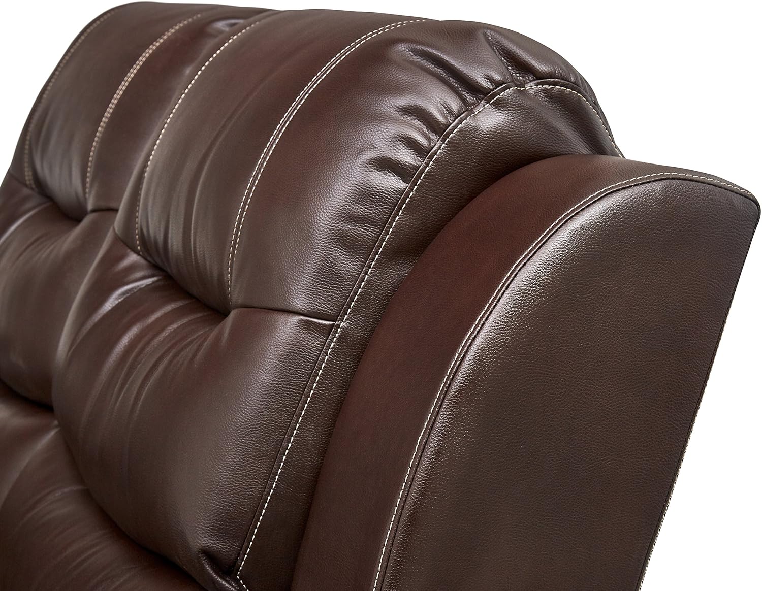 Cambridge Clark Two Piece Sofa and Loveseat Set, Brown R558