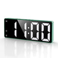 Digital Alarm Clock, LED Alarm Clock for Bedroom, (New Version) 6.5'' Electronic Clock with USB Charging Port, Dual Alarm, Snooze for Bedroom, Living Room, Office