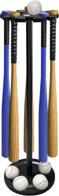 Wooden Baseball Bat Holder Storage Rack,Baseball Bat Organizer, Sturdy Baseball/Softball Bat Display Rack, Baseball Bat Stand Holds 10 Bats
