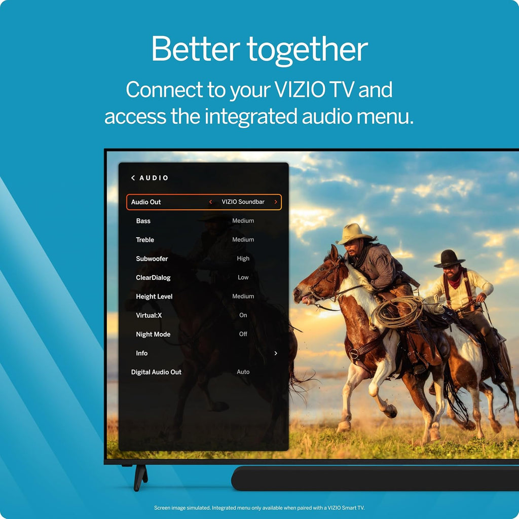 VIZIO 2.1 Soundbar with Wireless Subwoofer, Dolby Atmos, Bluetooth – SV210M-0808 O8947