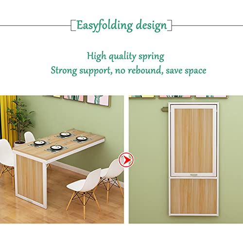 Wall-Mounted Folding Dining Table for Small Spaces Z910