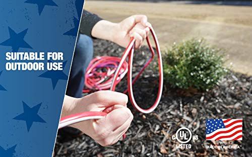 Southwire 50-Foot 12/3 Contractor Grade Extension Cord with Lighted End O270492