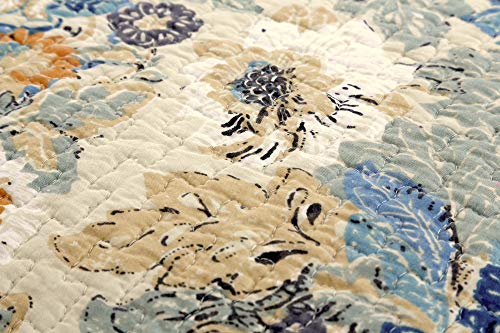 Cozy Line Home Fashions 3-Piece Reversible Queen Quilt Bedding Set C5948